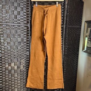 7 for All Mankind Touch of Cashmere Pants Camel Size XS